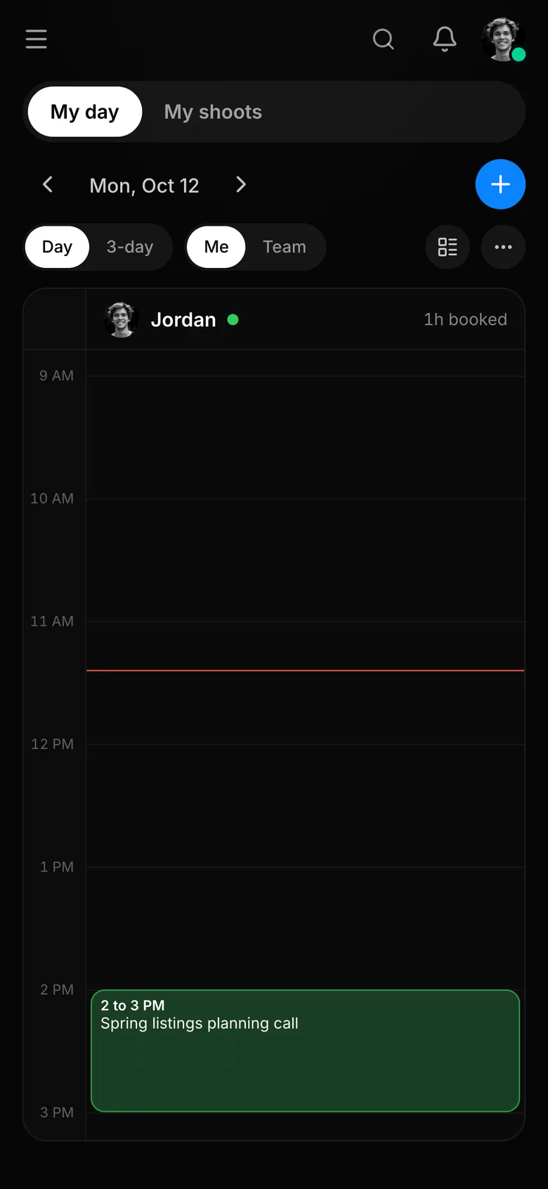 Calendar X on a phone
